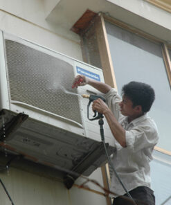 vệ sinh cục nóng máy lạnh