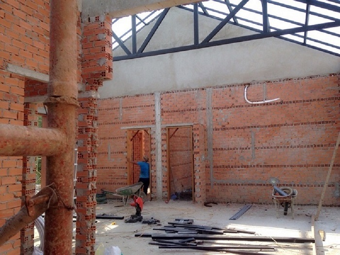 thi công ống đồng máy lạnh âm tường