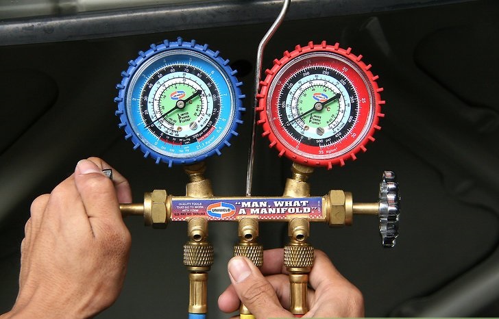 Bơm gas điều hòa Dĩ An Bình Dương