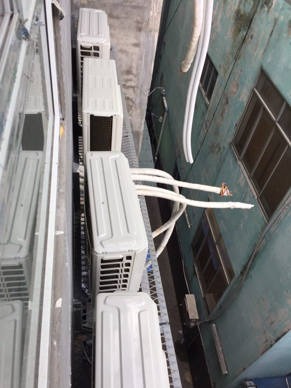 Thi công lắp đặt máy lạnh cho chung cư