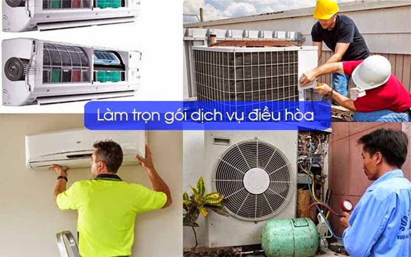 Sửa chữa máy lạnh Quận 4 - Điện Lạnh Sapho