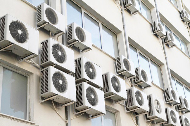 Cục nóng điều hòa quá nhiều