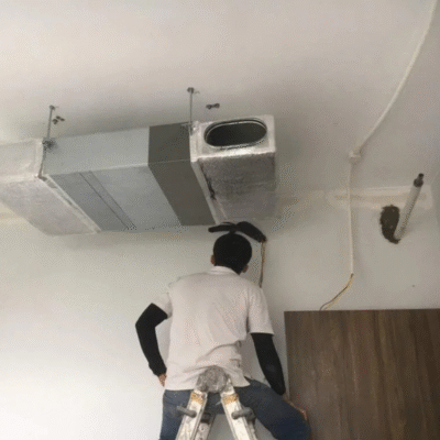 Đội ngũ kỹ thuật Điện Lạnh Sapho đã thi công hàng trăm công trình ống gió lớn nhỏ, đảm bảo tiến độ và chất lượng.