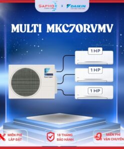 Combo Máy lạnh Daikin Multi S MKC70/ 1.0HP +1.0HP + 1.0HP Model Thái lan